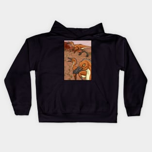 Velociraptor Kids Hoodie